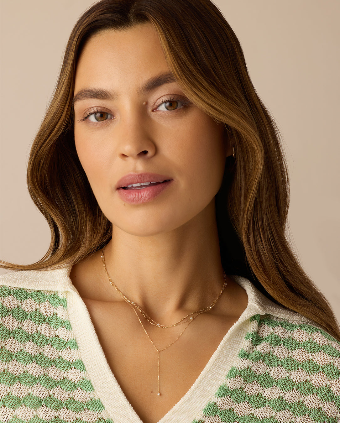 14K Gold Pearl Newport Necklace