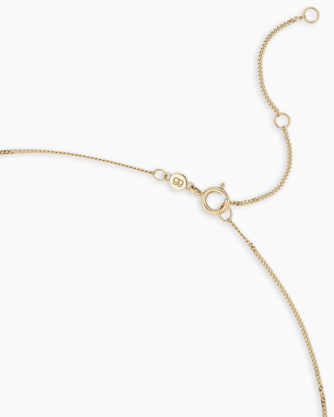 14K Lab Grown Diamond Circle Row Necklace