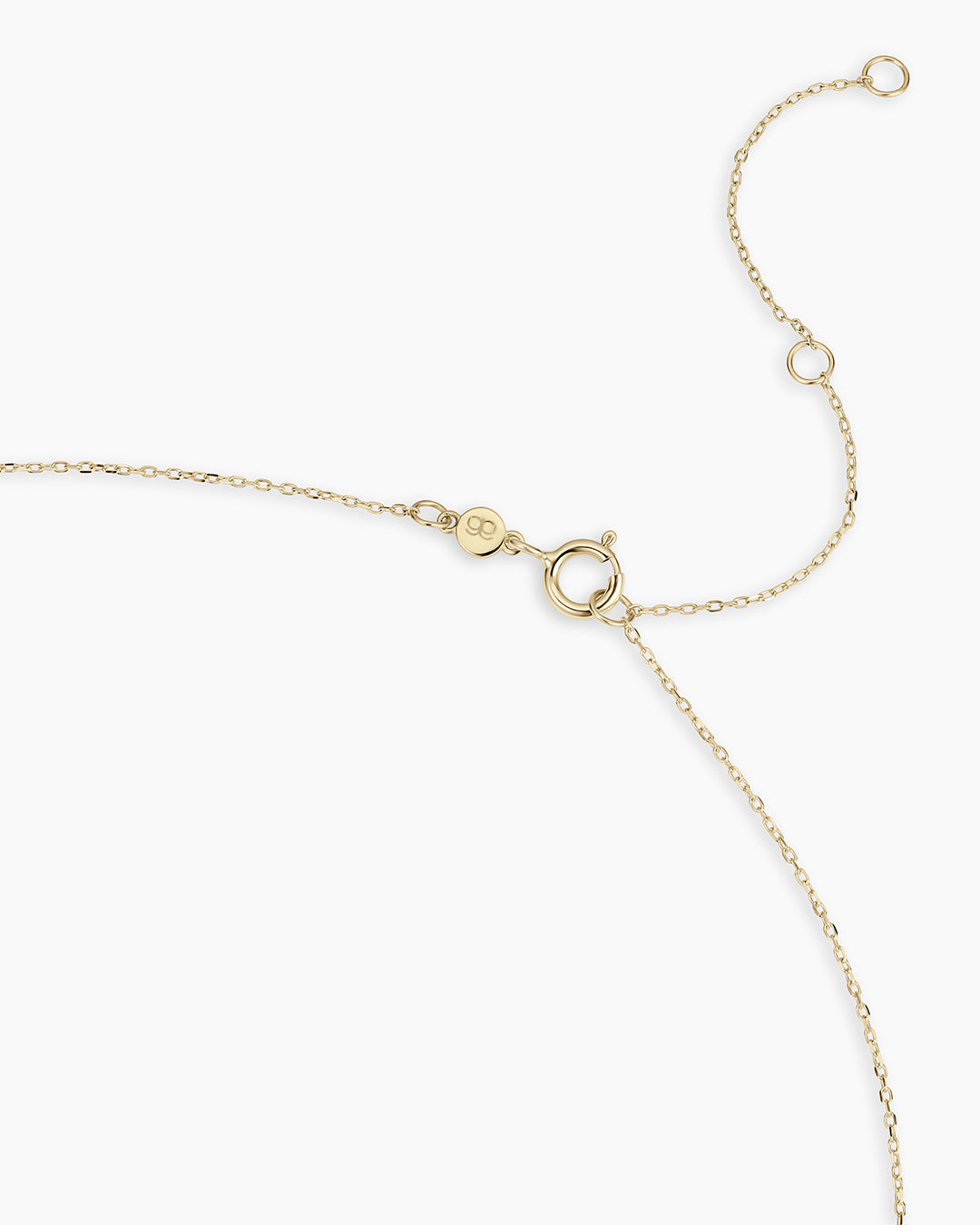 14K Lab Grown Diamond Halo Row Necklace
