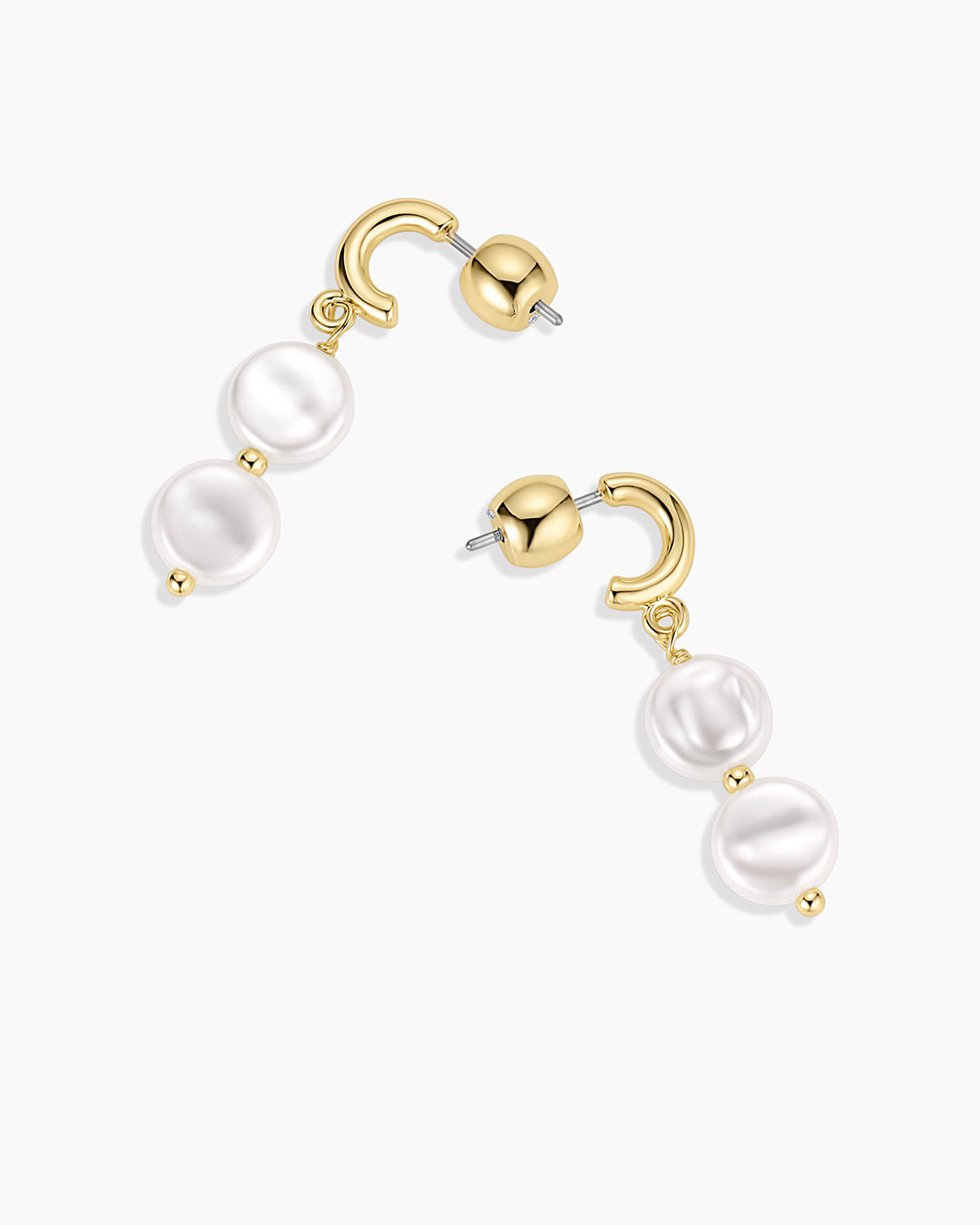 Reese Pearl Drop Huggies