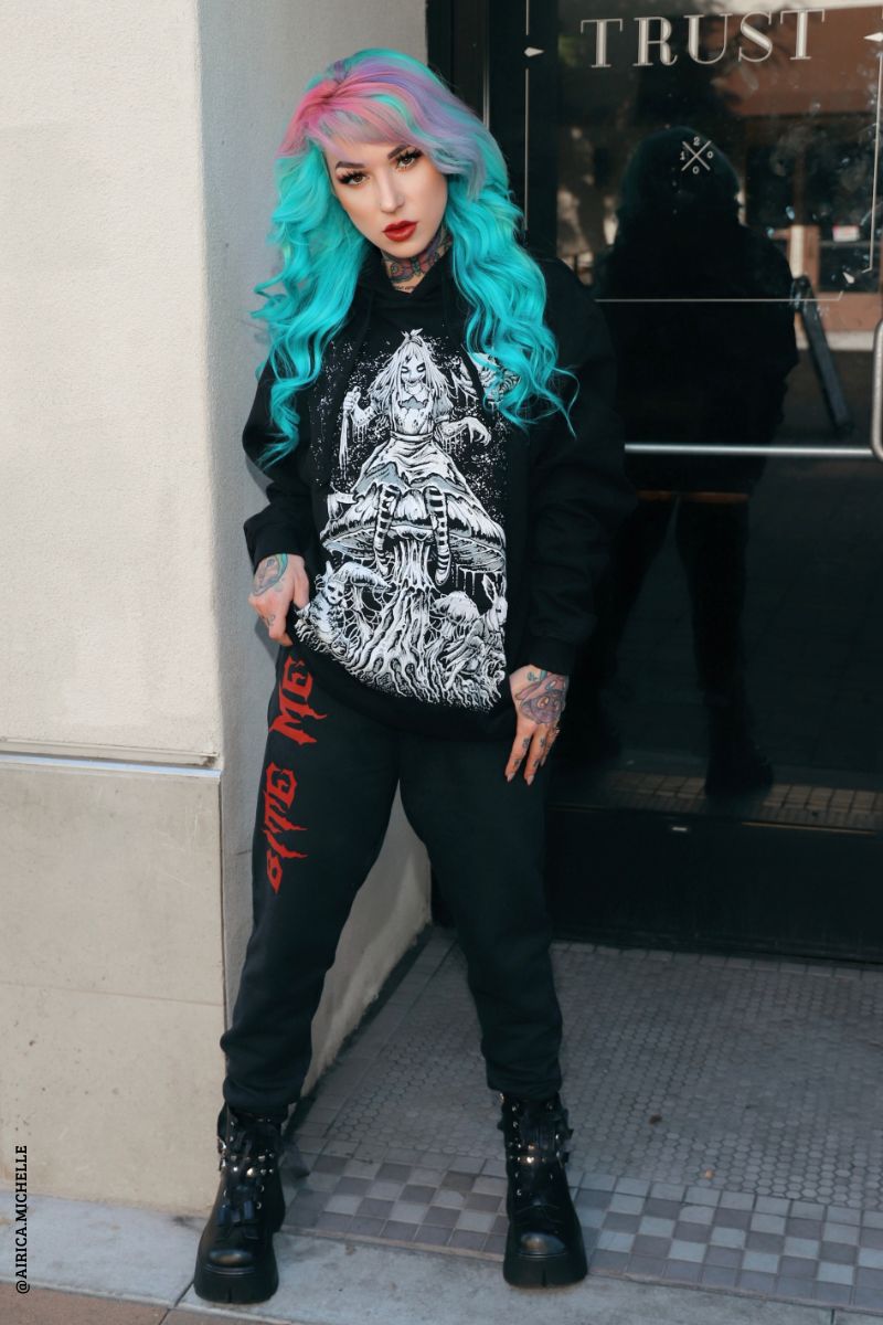Alice Down The Rabbit Hole Hoodie