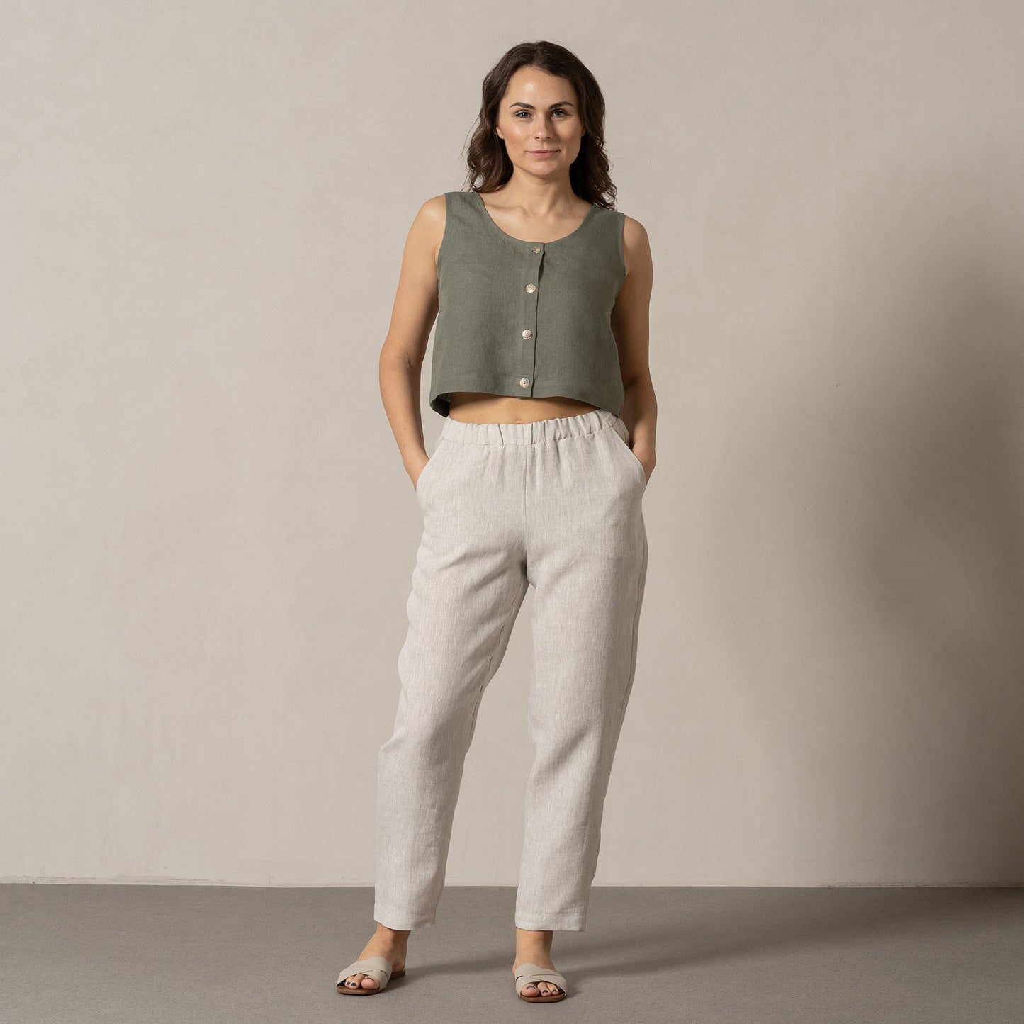 Linen Pants Dakota Natural