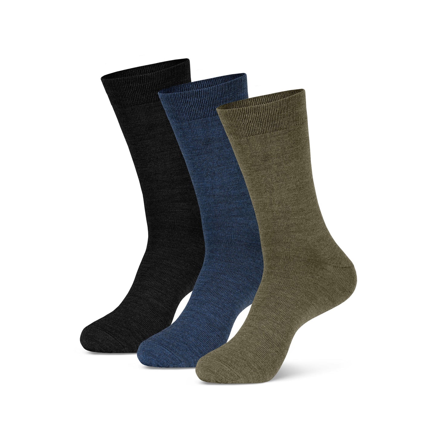 Men’s Merino Crew Socks 3-Pack
