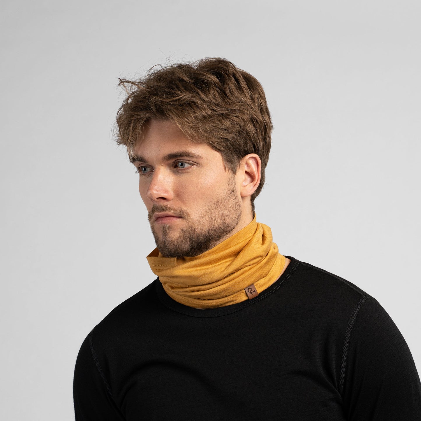 100% Merino Wool Long Neck Gaiter For Men