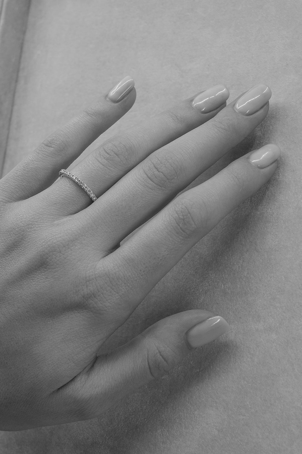 Harley Diamond Band | White Gold