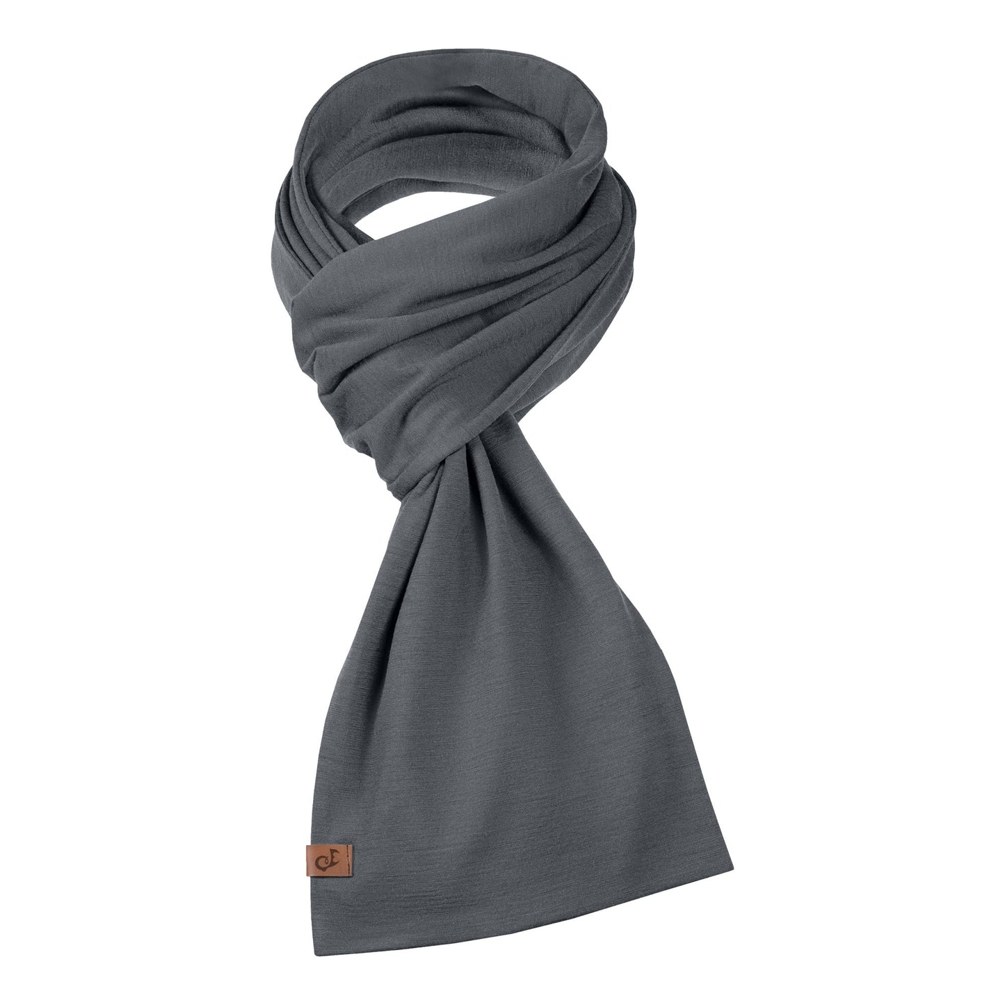 Men's Merino Scarf Perfect Grey