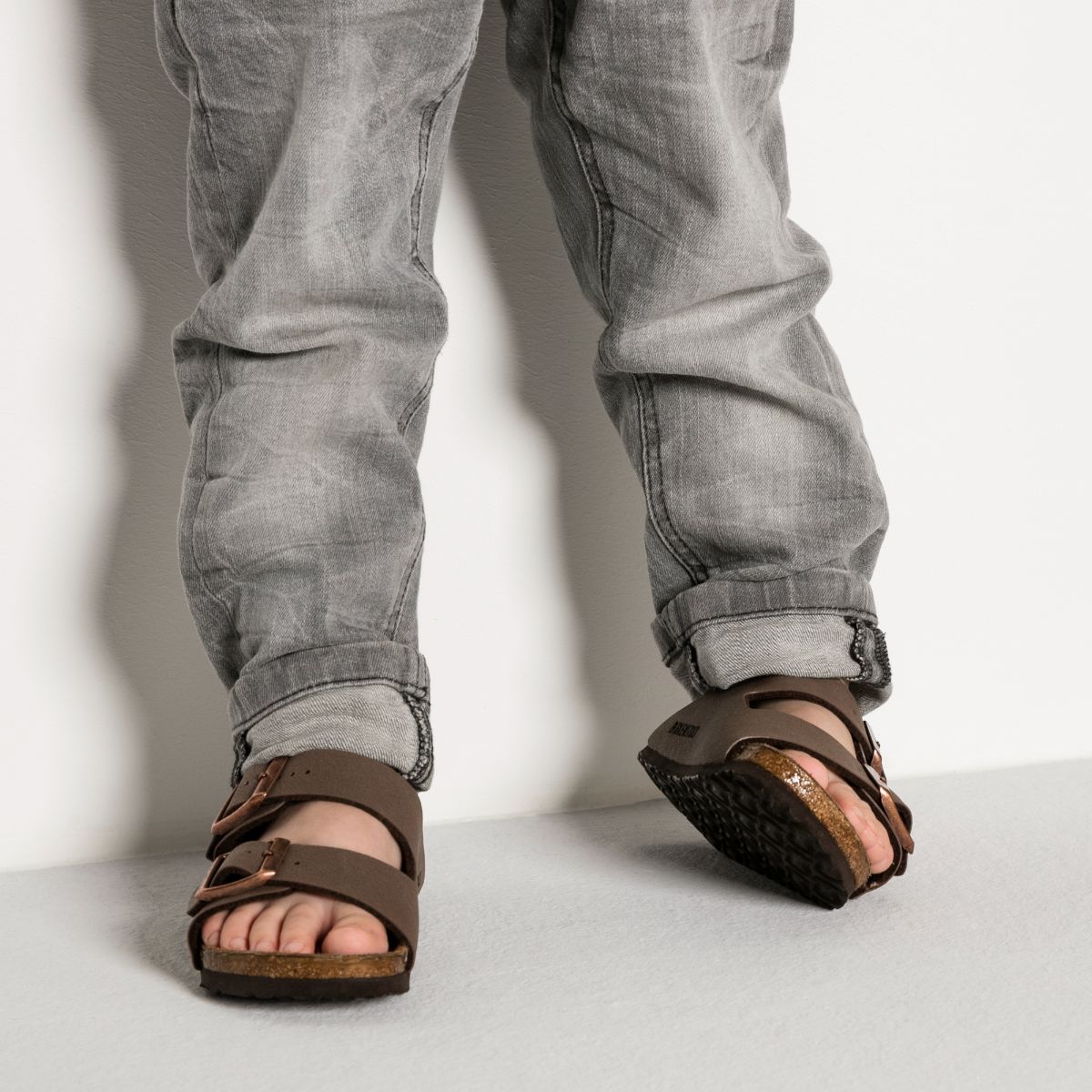 Birkenstock Kid's Arizona Birkibuc (Narrow)