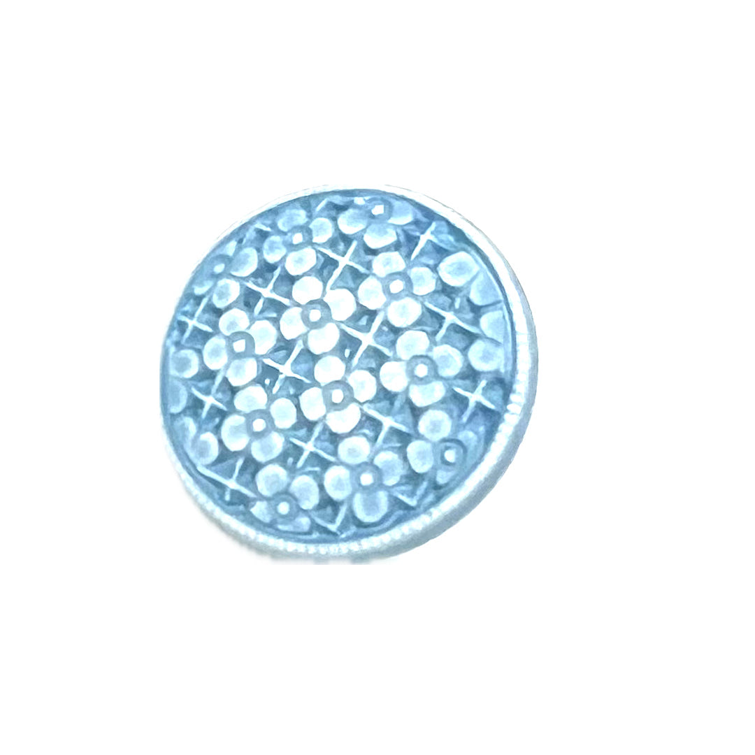 Blue Small Flowers-18mm