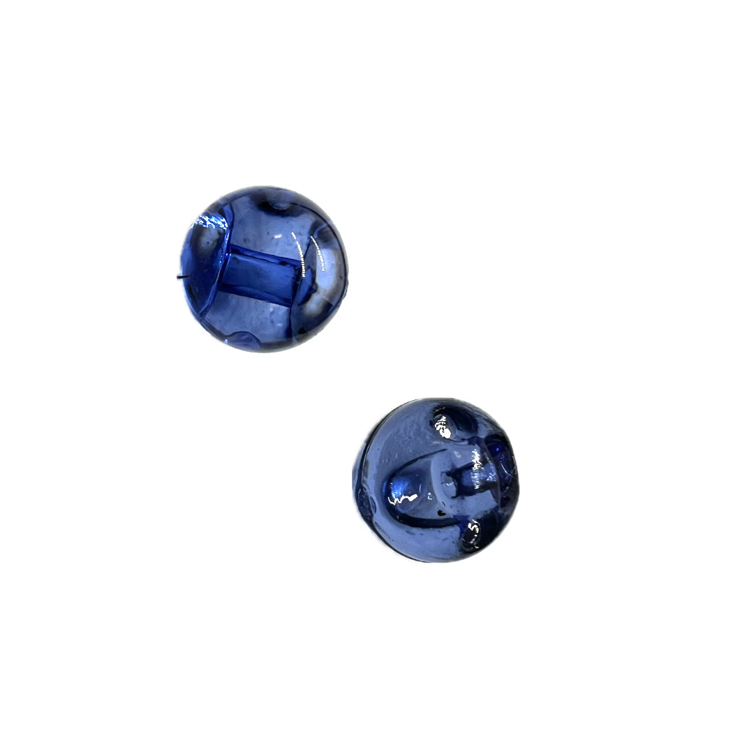 Button-royal blue