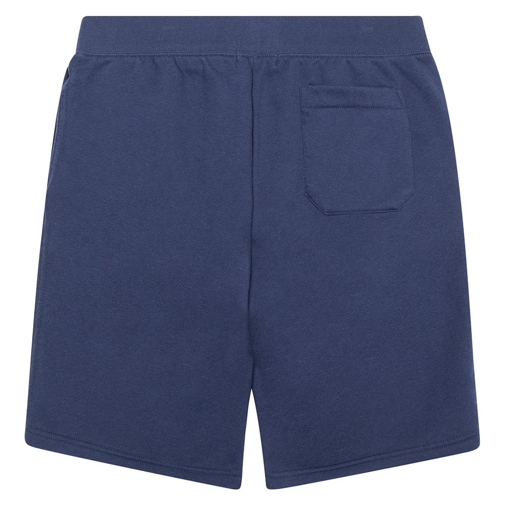 Logo Fleece Shorts | Navy