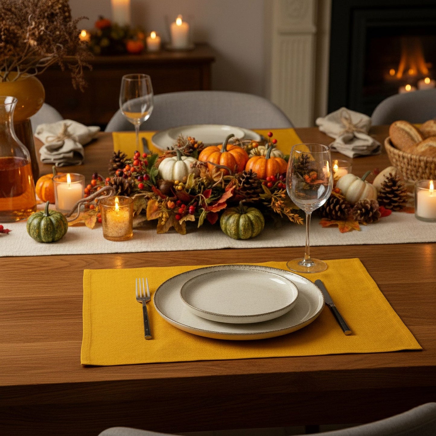 Natural 100% Linen Placemat