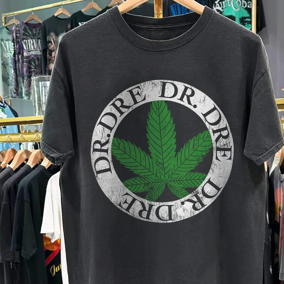 Dr. Dre Heavyweight Black T-shirt