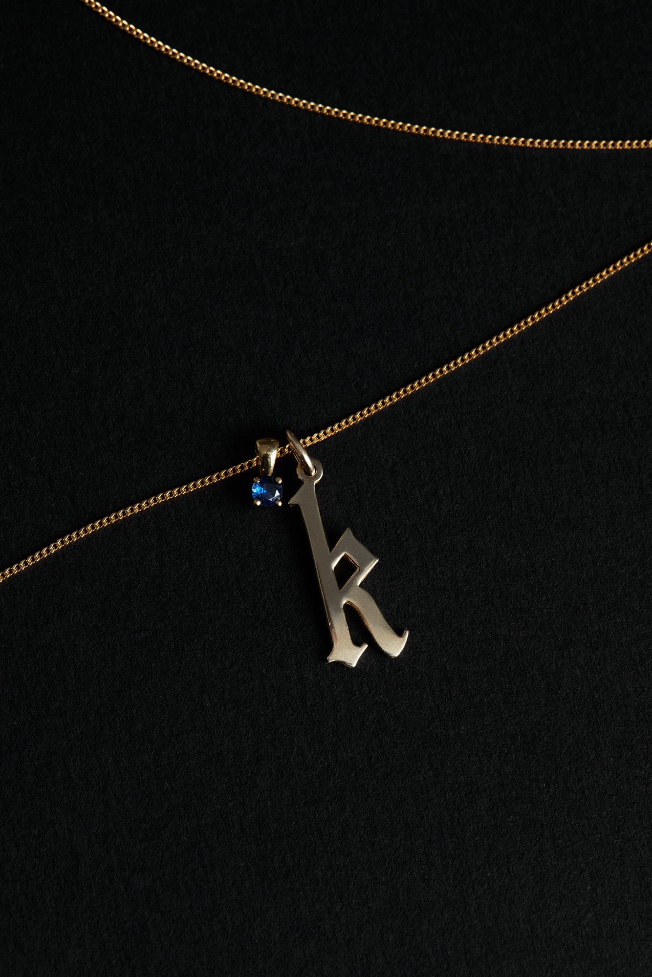 Birthstone Pendant | 9K Rose Gold