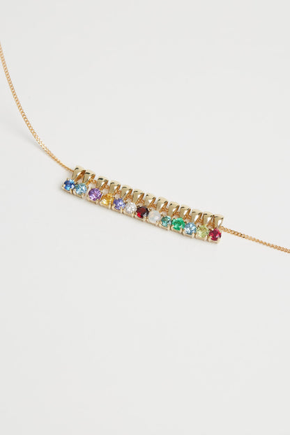 Birthstone Pendant | 9K Rose Gold