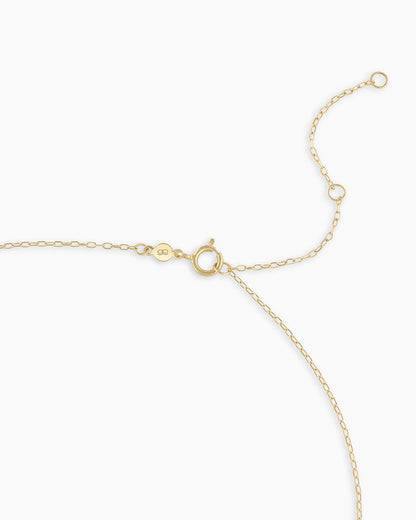 14K Diamond Evil Eye Necklace