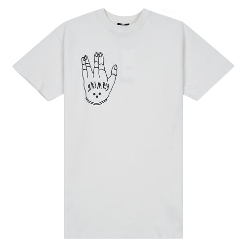 Peace Within The Glitzy Grillz Tee | Off-White