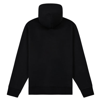 Camo Big Pony Double-Knit Hoodie | Black/Camo