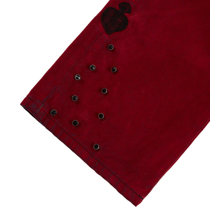Chainstitch Denim | Velvet Red