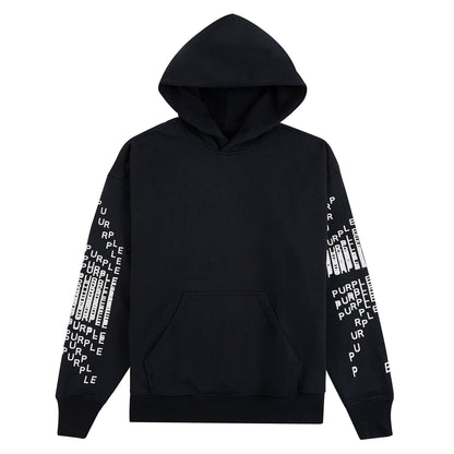 Cracked Puzzle Hoodie | Black