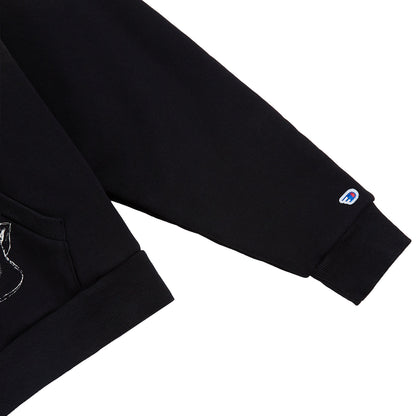 Doodle Hoodie | Vintage Black