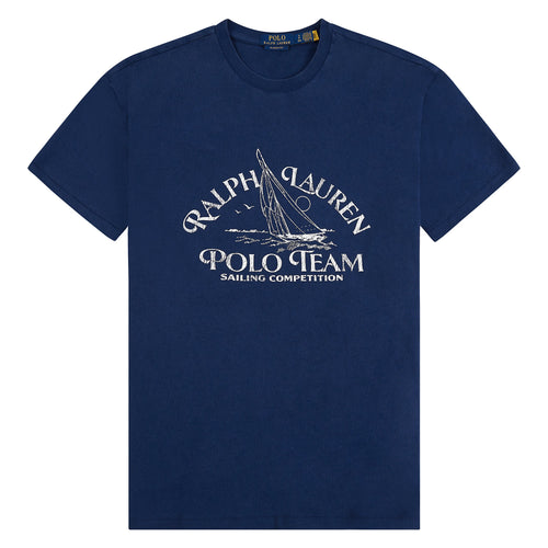 Sailing Tee | Dark Cobalt