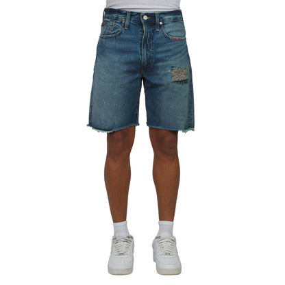 Bandana Repair Denim Short