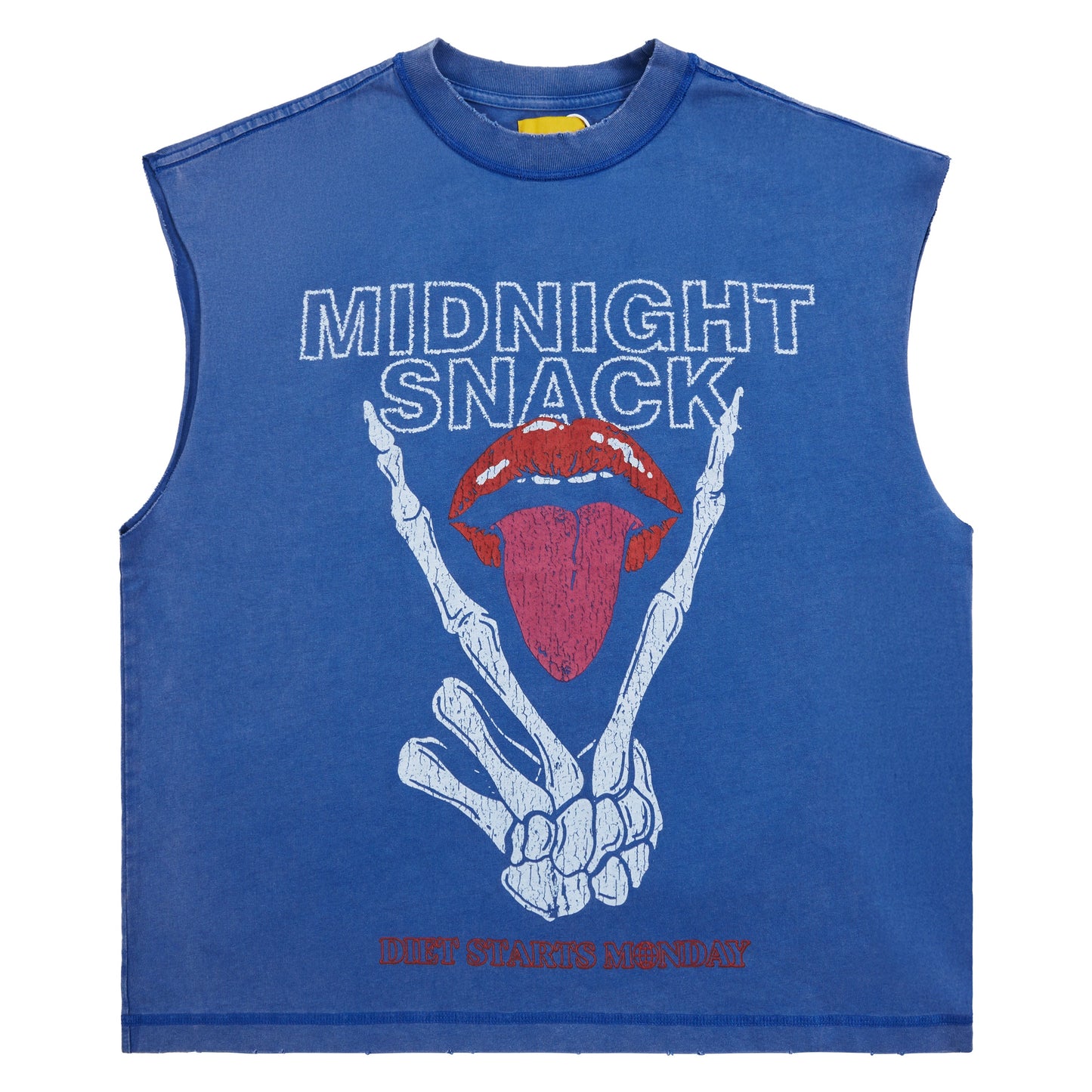 Midnight Snack Sleeveless Tee | Blue