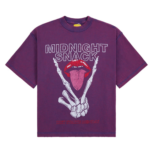 Midnight Snack Tee | Washed Purple