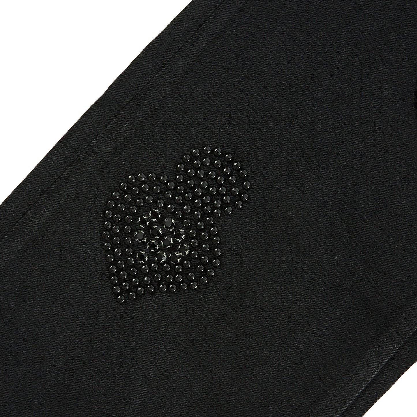 Diamond Denim | Black Waxed/Black