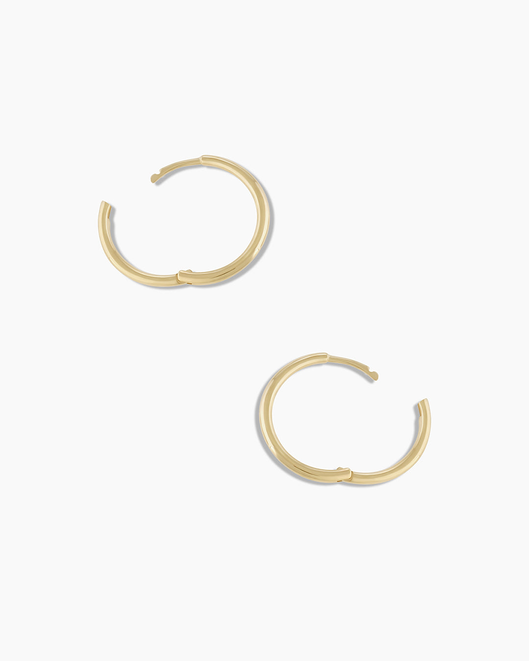 14K Gold Classic Huggies
