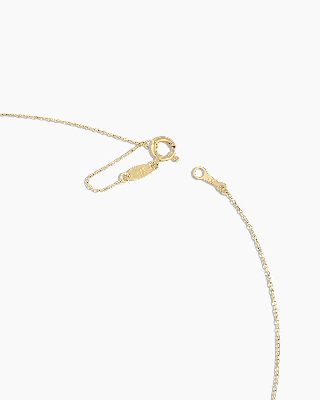 18K Floating Diamond Stationary Trio Necklace
