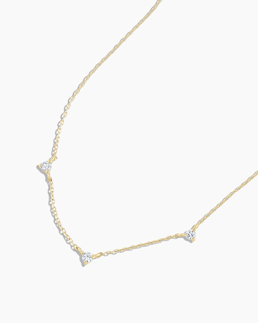 14K Diamond Eve Necklace