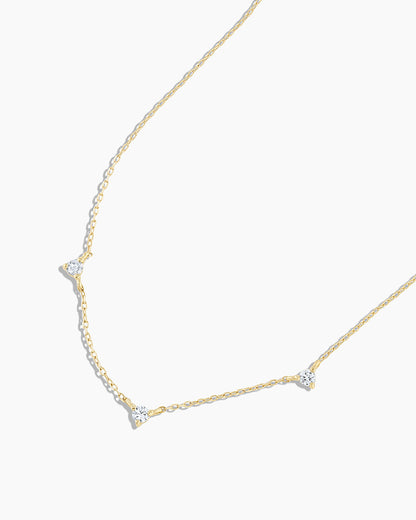 14K Diamond Eve Necklace