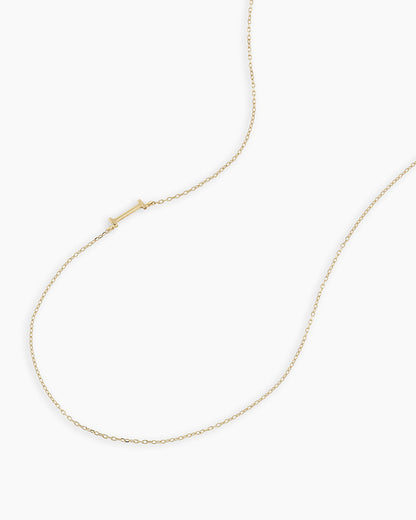 14K Gold Alphabet Necklace