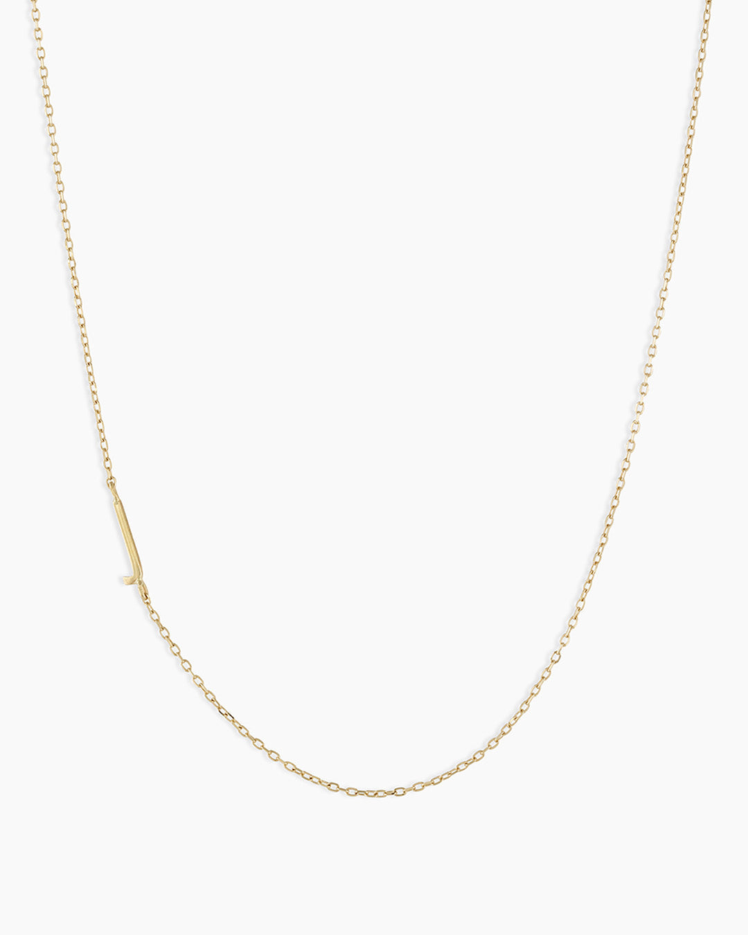 14K Gold Alphabet Necklace