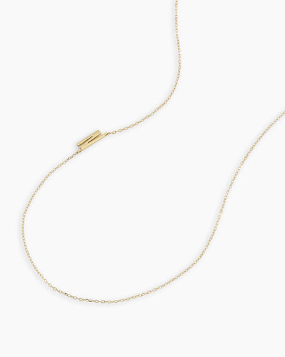 14K Gold Alphabet Necklace