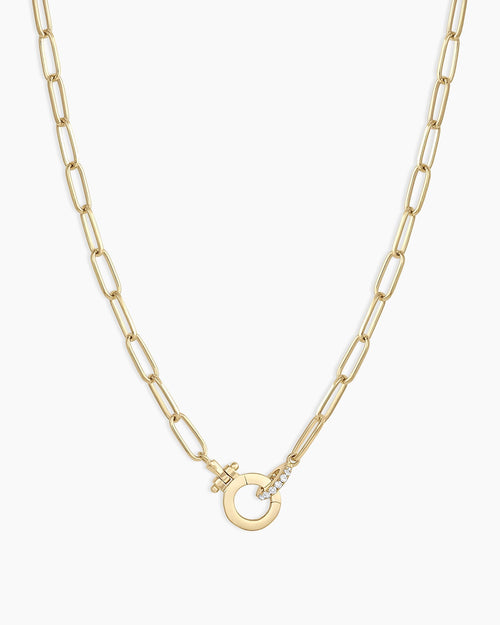14K Diamond Parker Necklace
