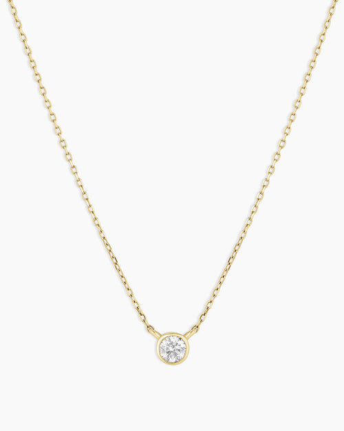 14K Classic Diamond Necklace