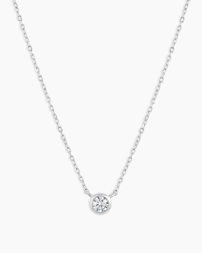 14K Classic Diamond Necklace