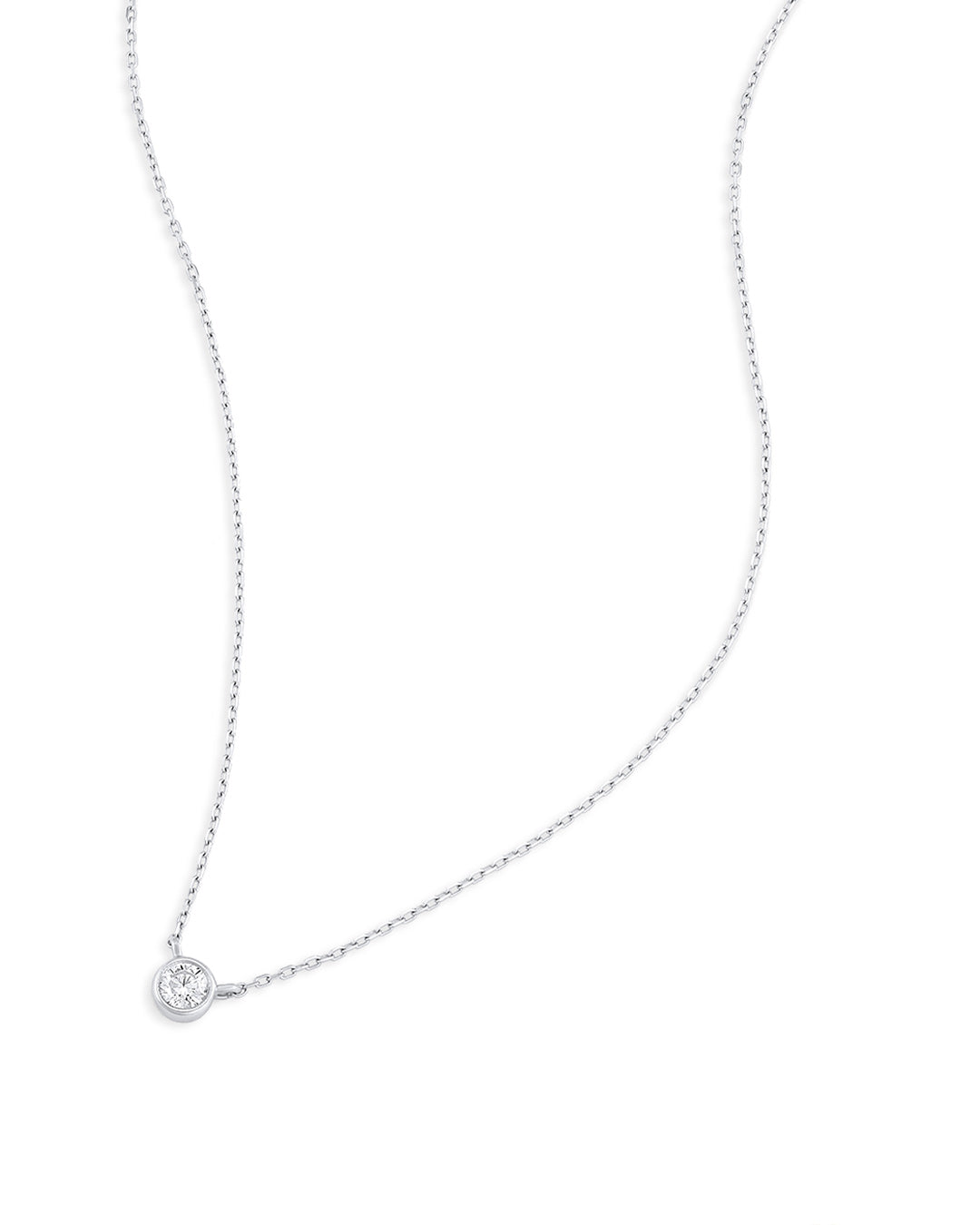 14K Classic Diamond Necklace