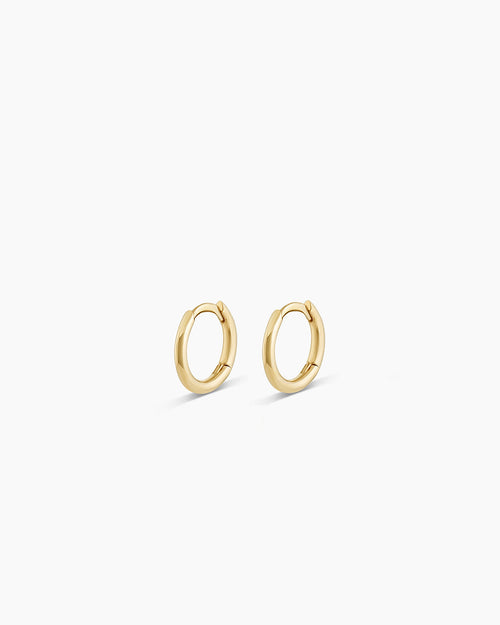 14K Gold Classic Huggies