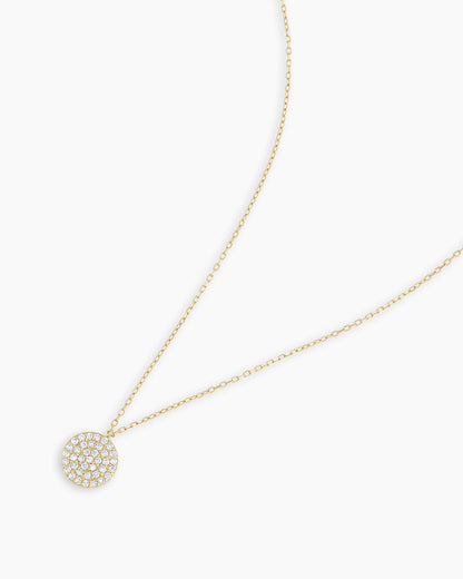 14K Diamond Pavé Necklace