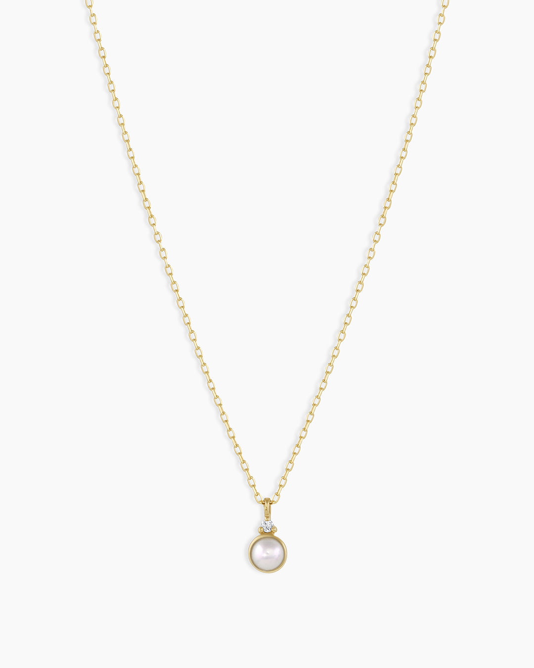 14K Gold Birthstone Necklace