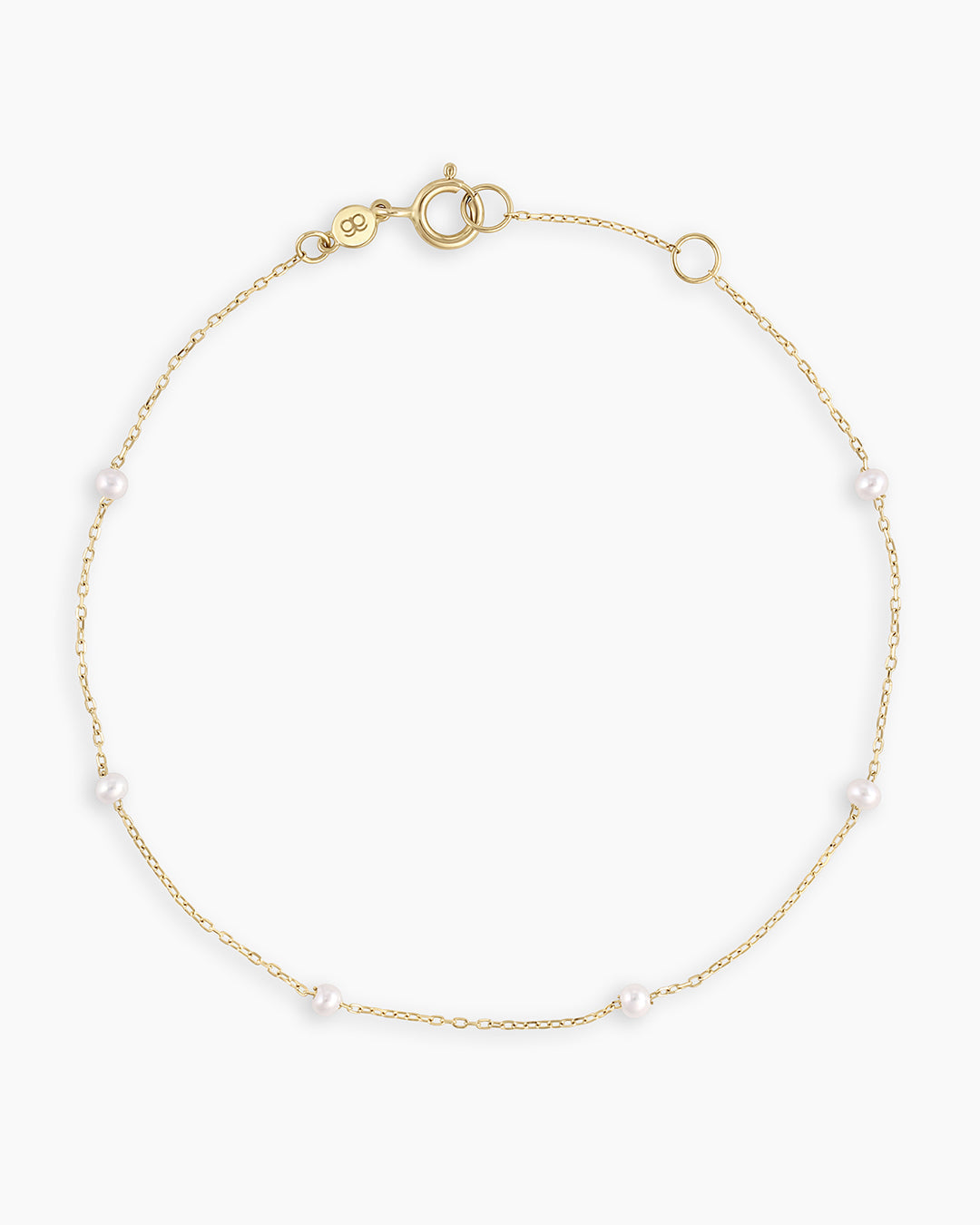 14K Gold Pearl Newport Bracelet