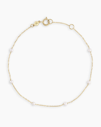 14K Gold Newport Birthstone Bracelet