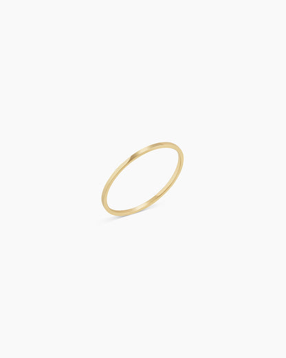 14K Gold Rose Delicate Ring