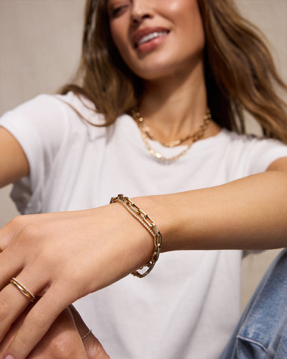 14K Melbourne Diamond Tennis Bracelet