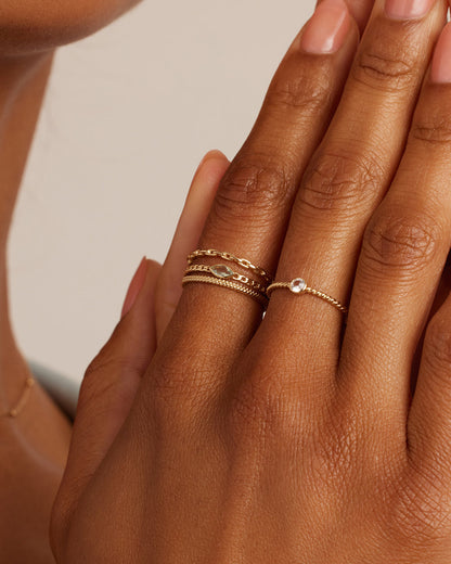 14K Gold Venice Ring