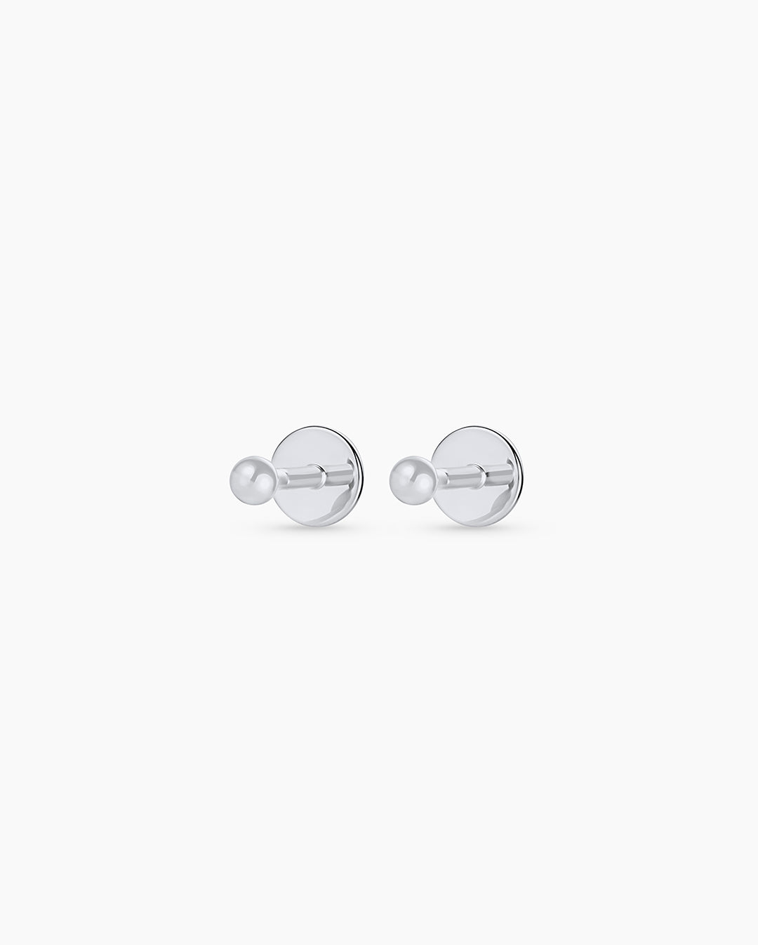 14K Gold Newport Flat Back Studs