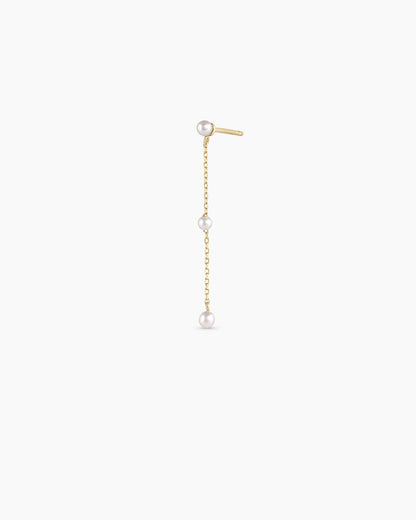 14K Gold Newport Pearl Single Earring